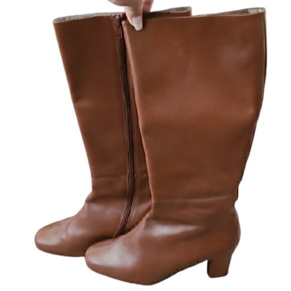 [Ros Hommerson] 3" Leather Boots 👢 - Size 7 1/2W